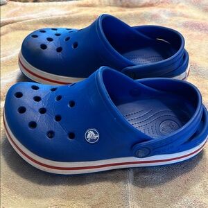 Kids Blue Crocs Clogs